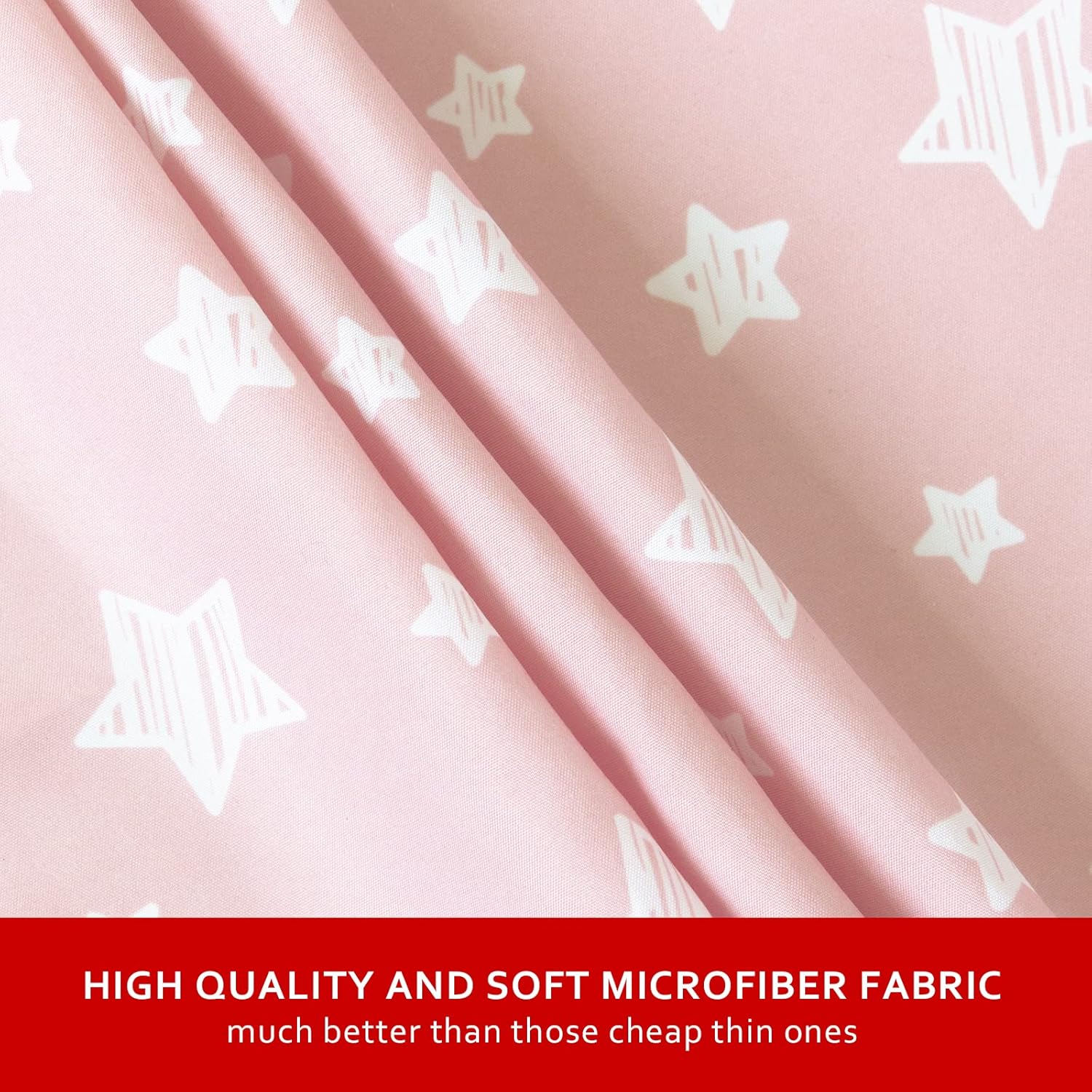Mini Crib Sheets Fitted 4 Pack for Girls (38" X 24"), Compatible with Dream on Me, Delta Porta Crib