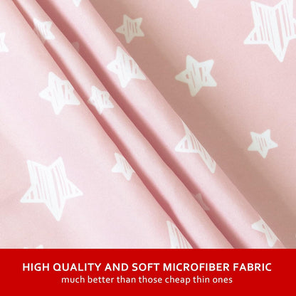 Mini Crib Sheets Fitted 4 Pack for Girls (38" X 24"), Compatible with Dream on Me, Delta Porta Crib