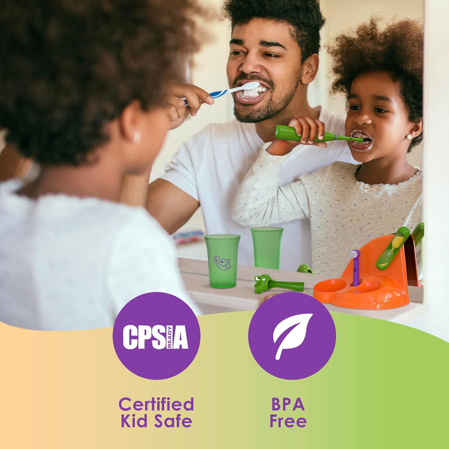 Brusheez Kids’ Electric Toothbrush Set - Safe & Effective for Ages 3+ - Parent Tested & Approved