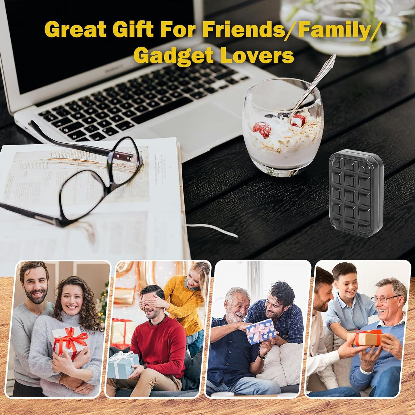 Fidget Slider Metal Magnetic Fidget Toys Adults for Stress Relief Building Blocks (Black)