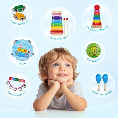 Childom Kids Musical Instruments for Toddlers,Baby Musical Toys for Toddlers,Preschool Educational