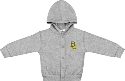 Creative Knitwear College Baby Snap Hooded Jacket - Team Logo, Multiple Colors, for Boys & Girls, (0-24 Months)