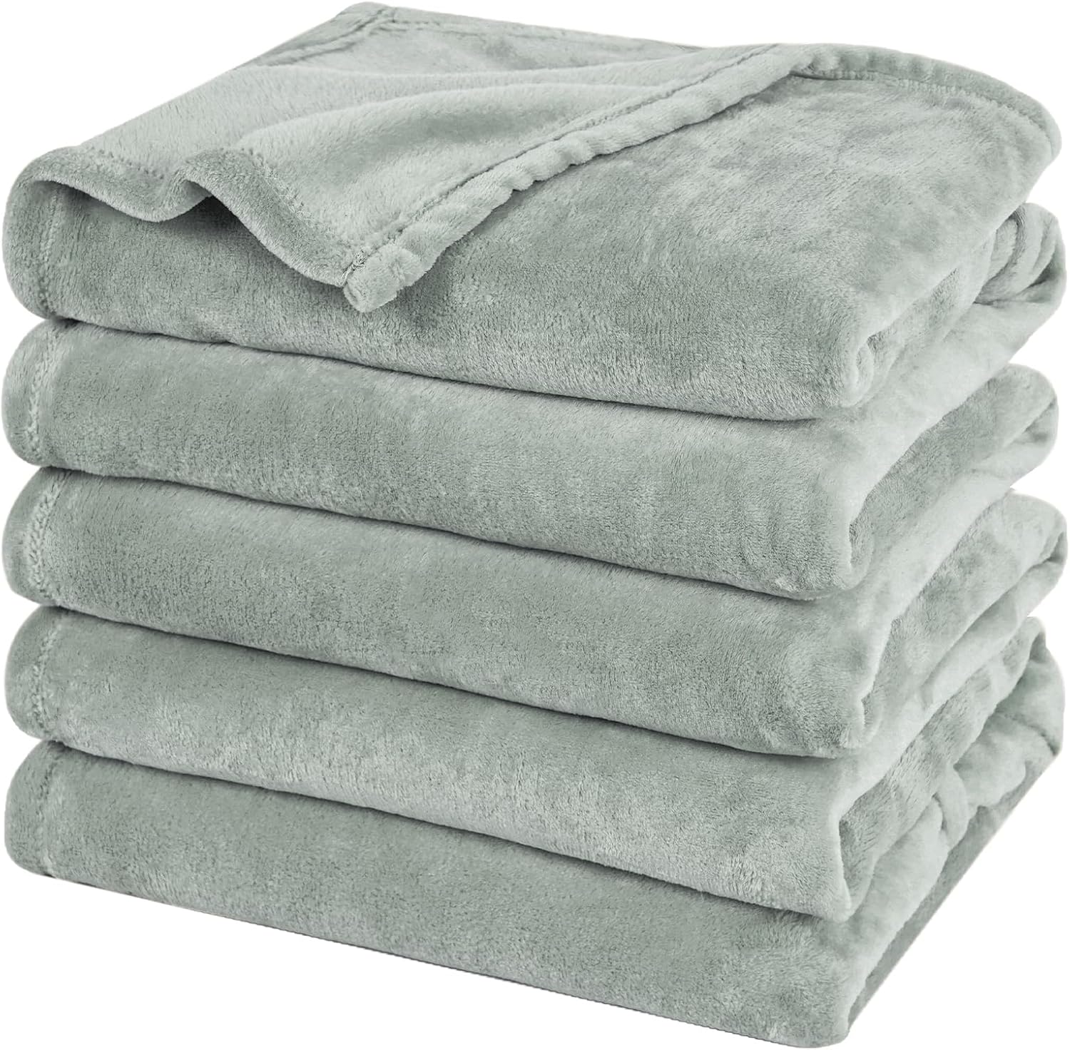 PHF Oversized King Fleece Blanket 120"x120", No Shed No Pilling Big Soft Blanket, Extra Large 10'x