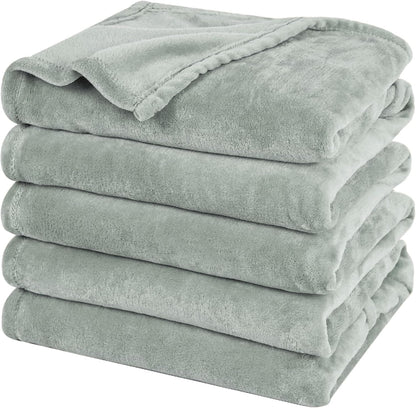 PHF Oversized King Fleece Blanket 120"x120", No Shed No Pilling Big Soft Blanket, Extra Large 10'x