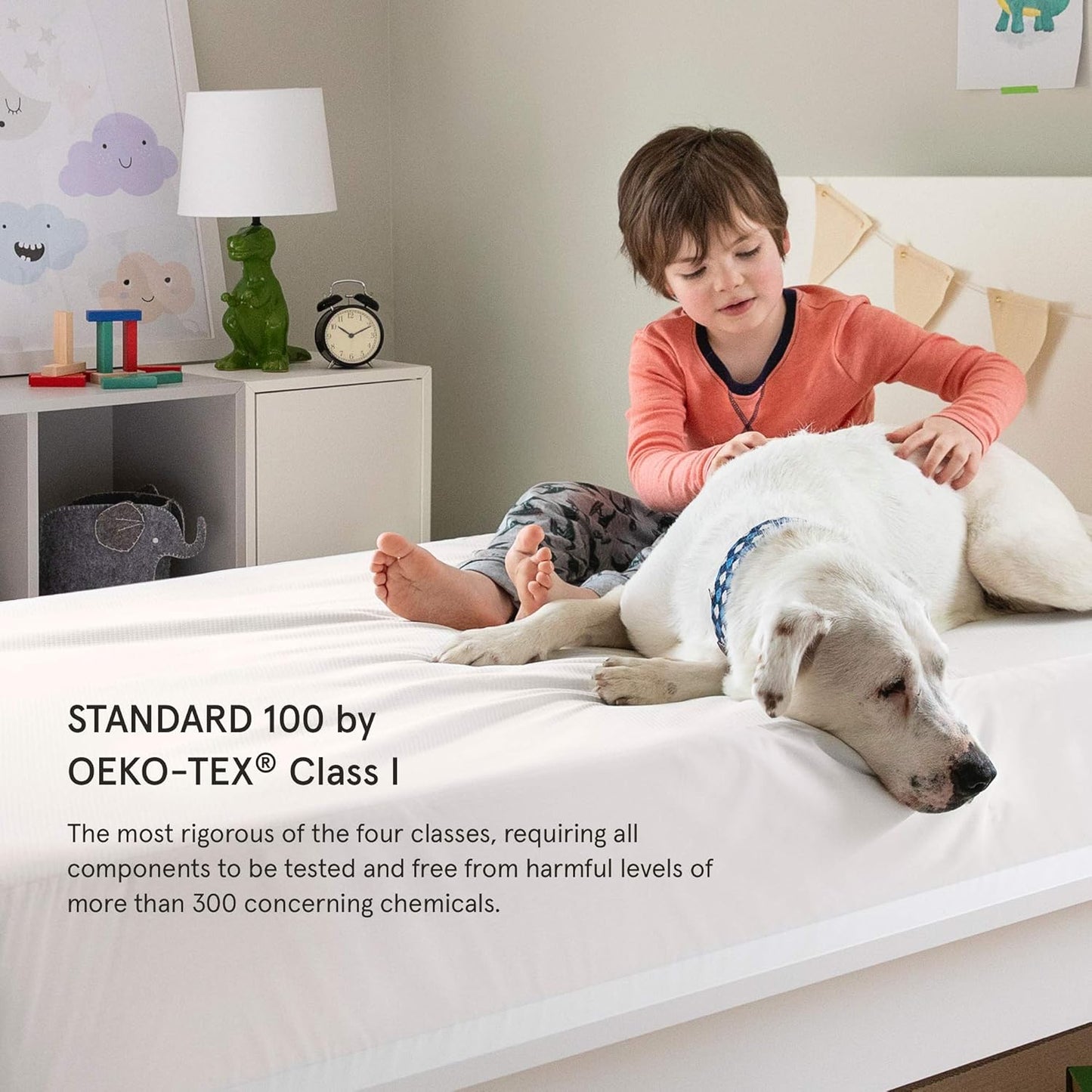Tuft & Needle King Mattress Protector - Waterproof, Liquid-Proof, Sleeps Quiet, Fitted Sheet Style
