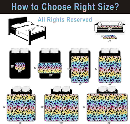 Waterproof Dog Bed Cover 68x82inch Reversible Pad Reusable Camping Mat for Kids/Pet/Dog/Cat