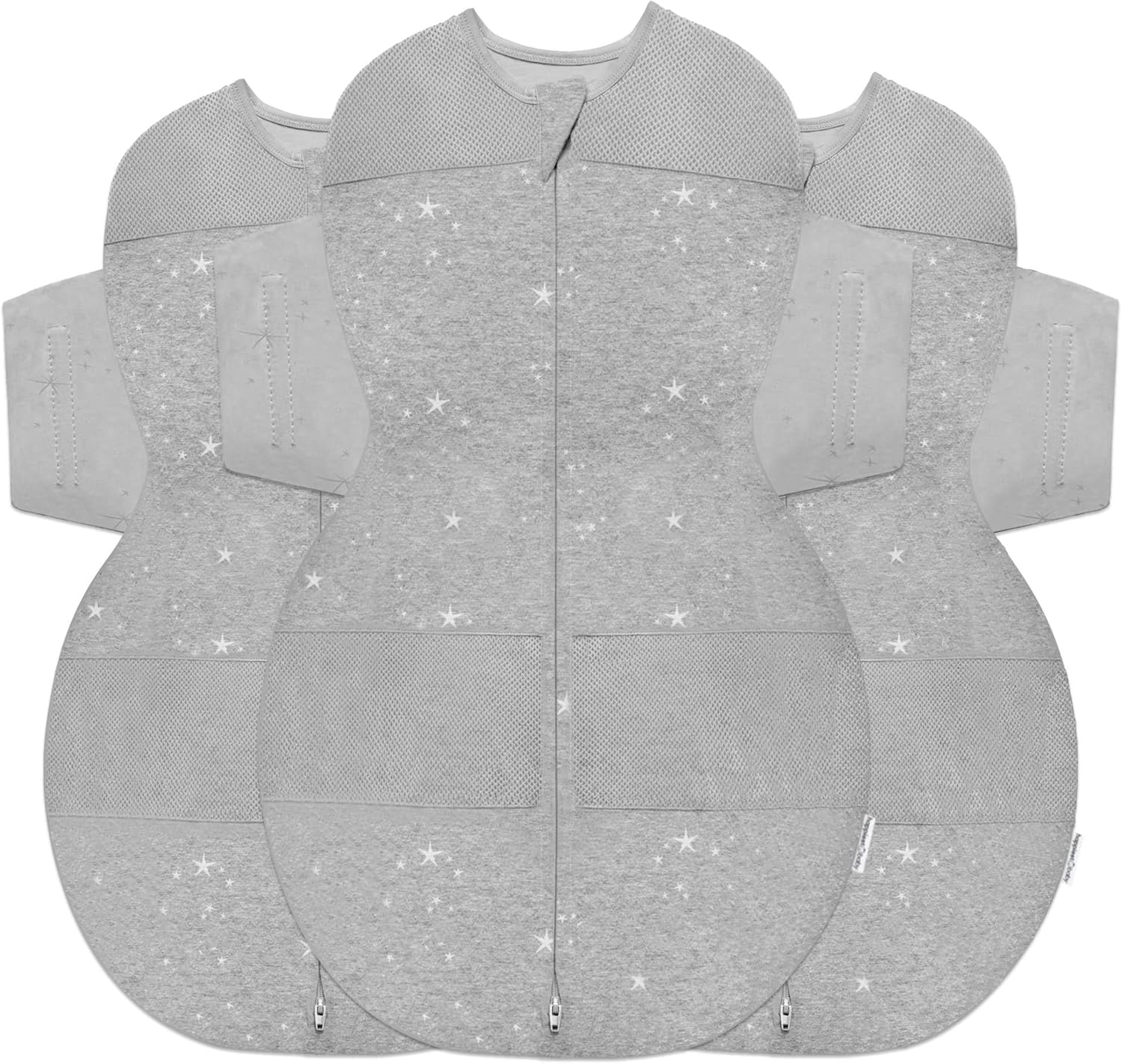 Happiest Baby SNOO Sleep Sack - 100% Organic Cotton Baby Swaddle Blanket - Doctor Designed Promotes