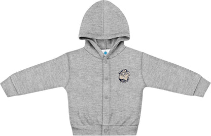 Creative Knitwear College Baby Snap Hooded Jacket - Team Logo, Multiple Colors, for Boys & Girls, (0-24 Months)