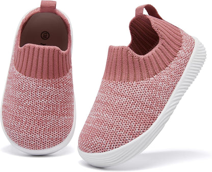 MORENDL Baby Toddler Walking Socks Non-Slip Breathable Unisex Casual Sneakers