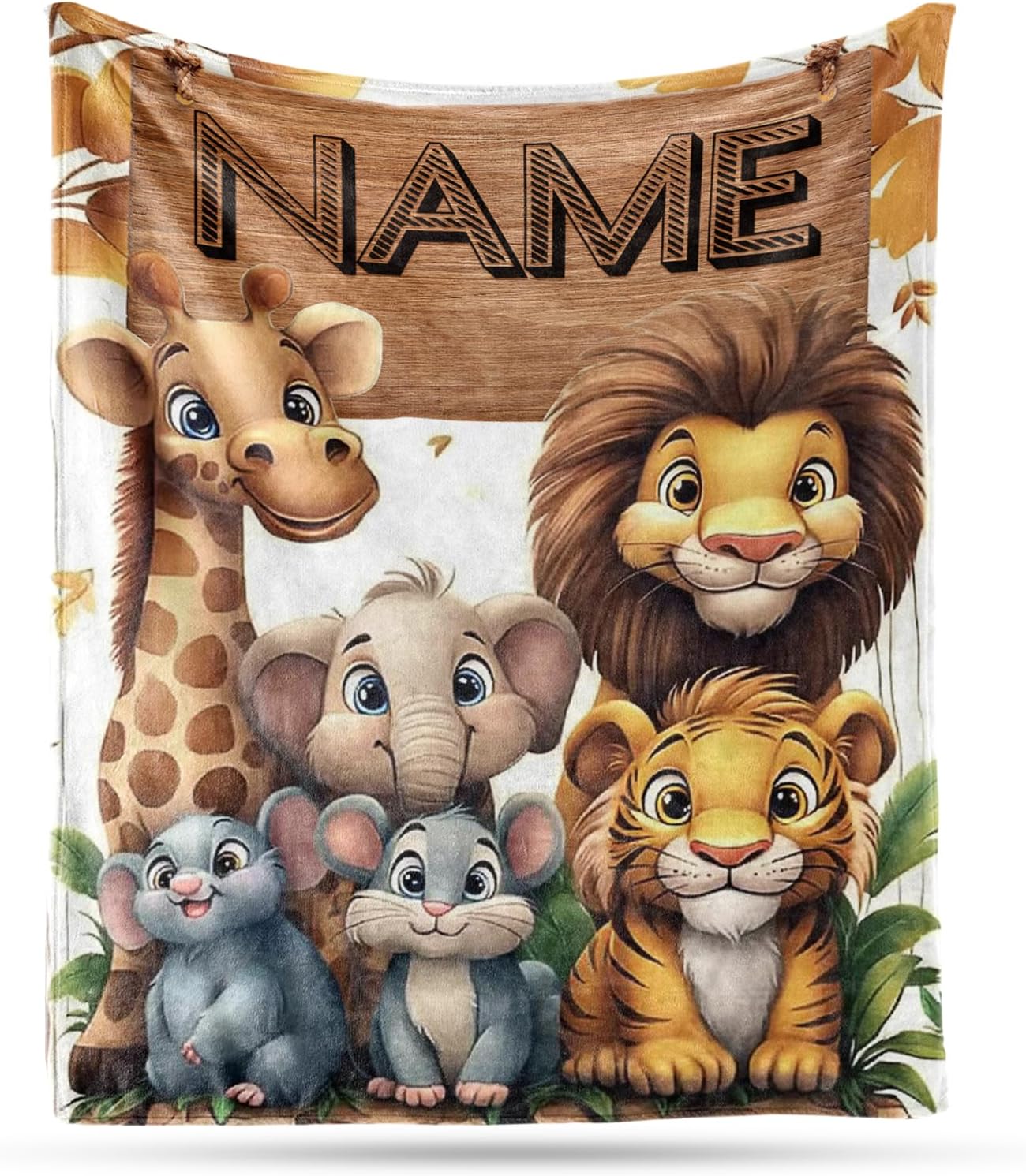 Ship Next Day, Personalized Baby Blanket - Printed in USA, Custom Baby Blanket with Name