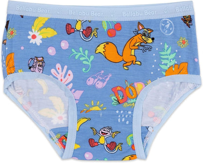 Bellabu Bear Dora Girl's Rayon from Bamboo Underwear 7-Pack