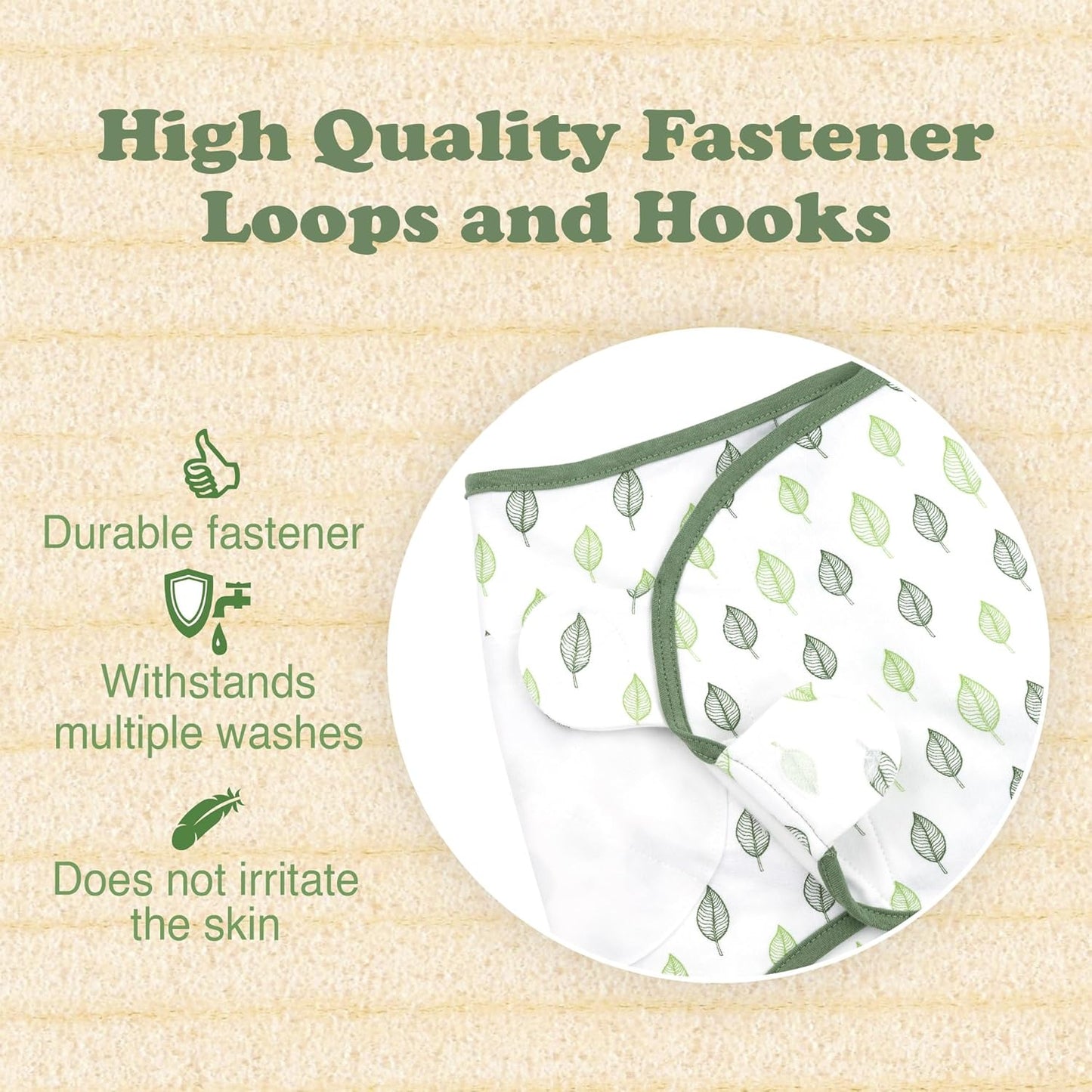 Bublo Baby Swaddles for Newborns – 3-Pack Infant Swaddles 0-3 Months – Adjustable Swaddle Sleep
