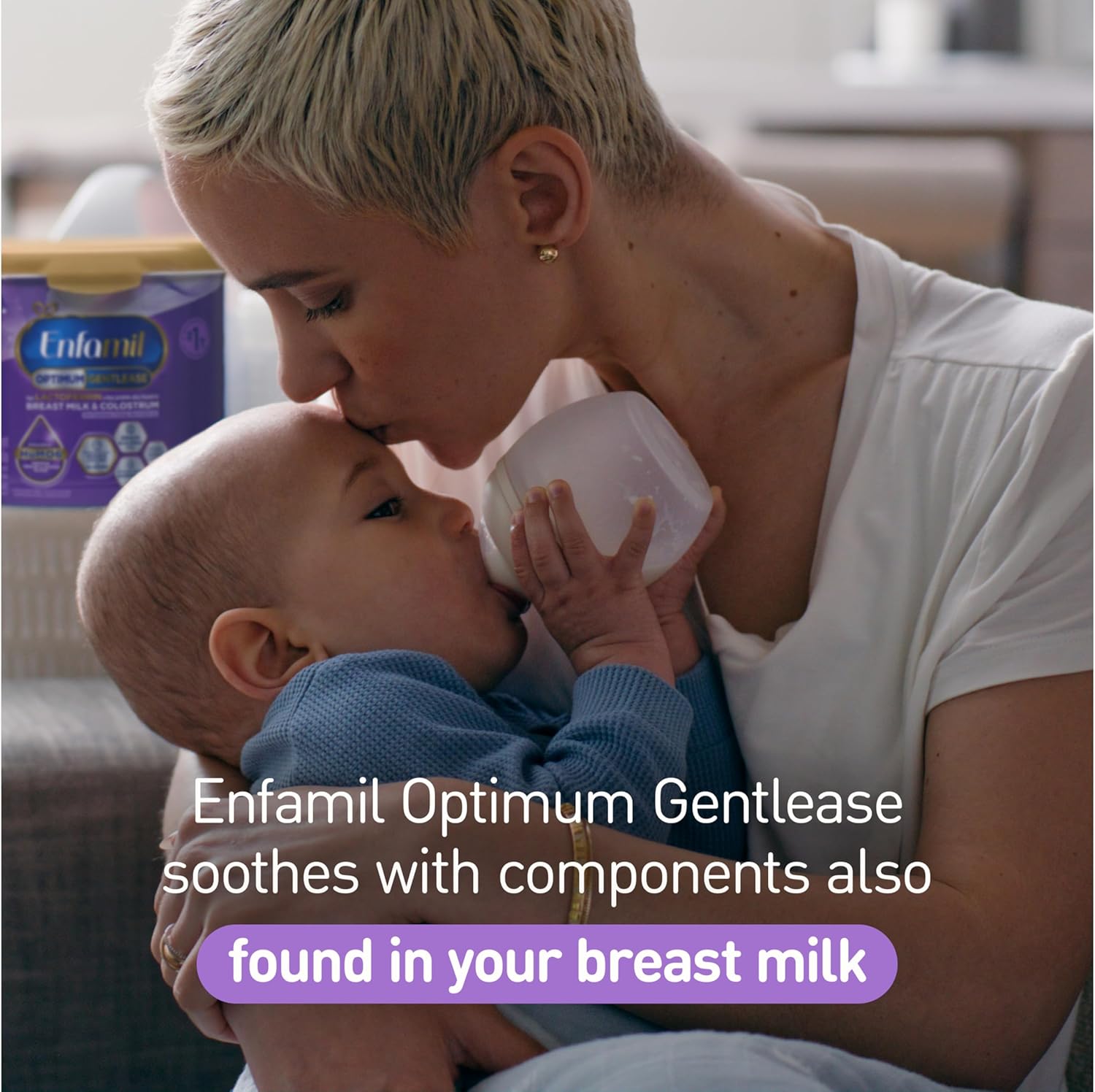 Enfamil Optimum Gentlease Baby Formula, Our Closest Formula to Breast Milk For Fussiness, Crying