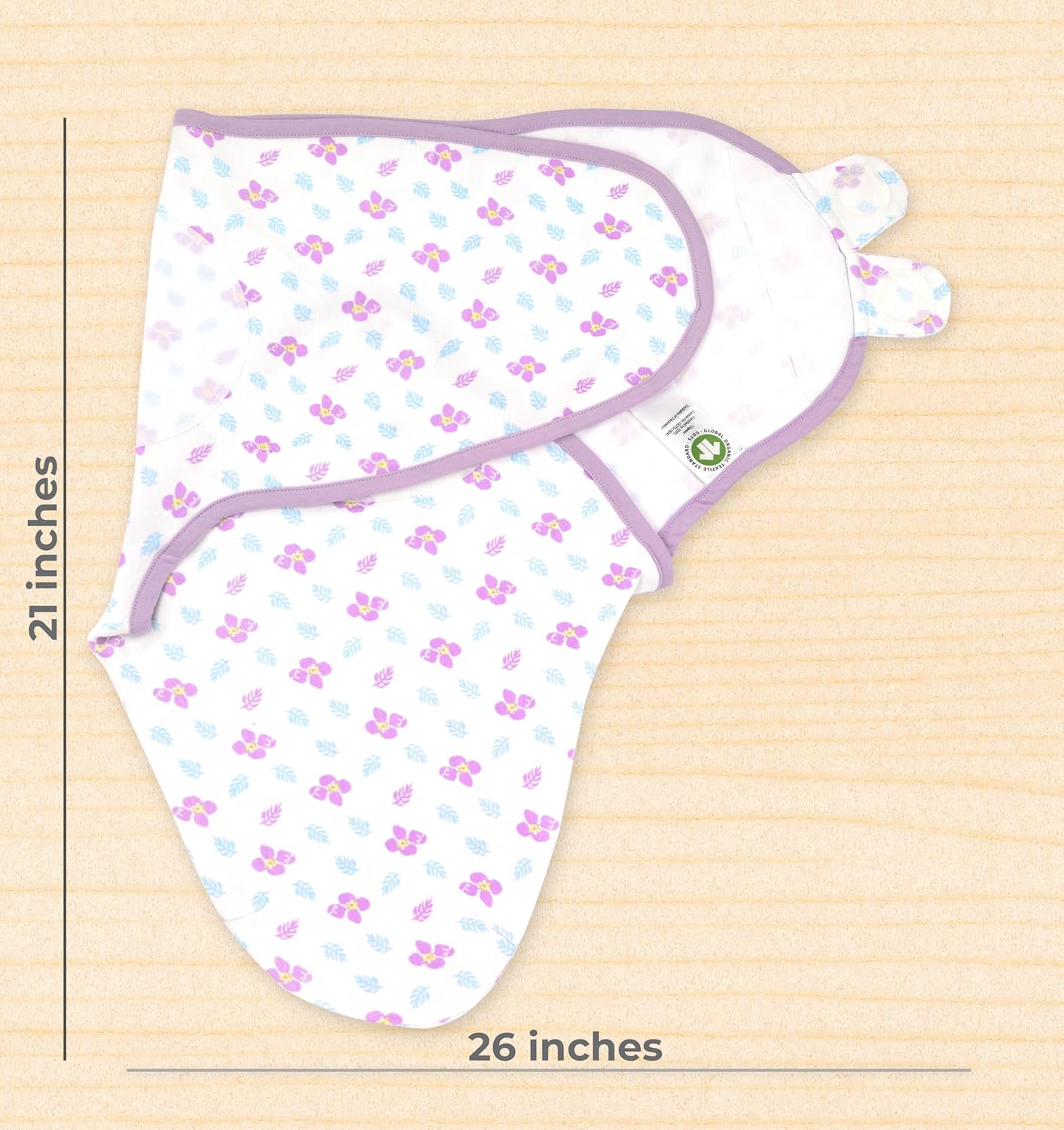 Bublo Baby Swaddles for Newborns – 3-Pack Infant Swaddles 0-3 Months – Adjustable Swaddle Sleep
