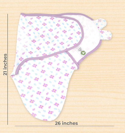 Bublo Baby Swaddles for Newborns – 3-Pack Infant Swaddles 0-3 Months – Adjustable Swaddle Sleep
