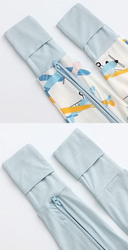 Baby Viscose from Bamboo Footless Pajamas Boys Girls Zippy Pjs Sleep 'N Play Romper - 0-24 Months