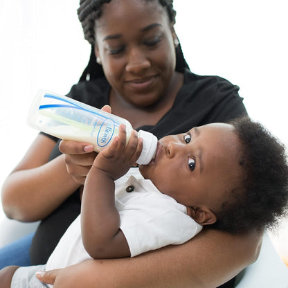 Dr. Brown’s Natural Flow® Anti-Colic Options+™ Narrow Baby Bottles, 8 oz/250ml, with Level 1 Slow