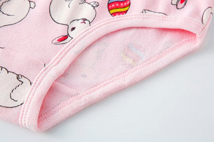 Family Feeling Little Girl Underwear Toddler Panties Big Kids Undies Soft 100% Cotton