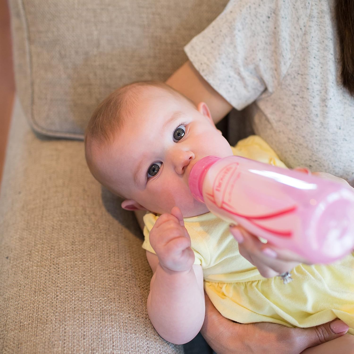 Dr. Brown’s Natural Flow® Anti-Colic Options+™ Narrow Baby Bottles, 8 oz/250ml, with Level 1 Slow