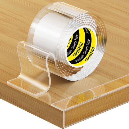 Clear Edge Protector,Safe Corner Protector, Anti-Sharp Edge Protector, for Furniture, Drawers, Tables, Cabinets 2inX6.56FT