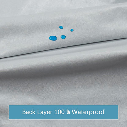 2 Pack Full Size Mattress Protector Waterproof, Noiseless & Soft Coverage Mattress Cover Fitted Sheets with Deep Pocket up to 14", Super Breathable & Easy Wash Full Mattress Protector