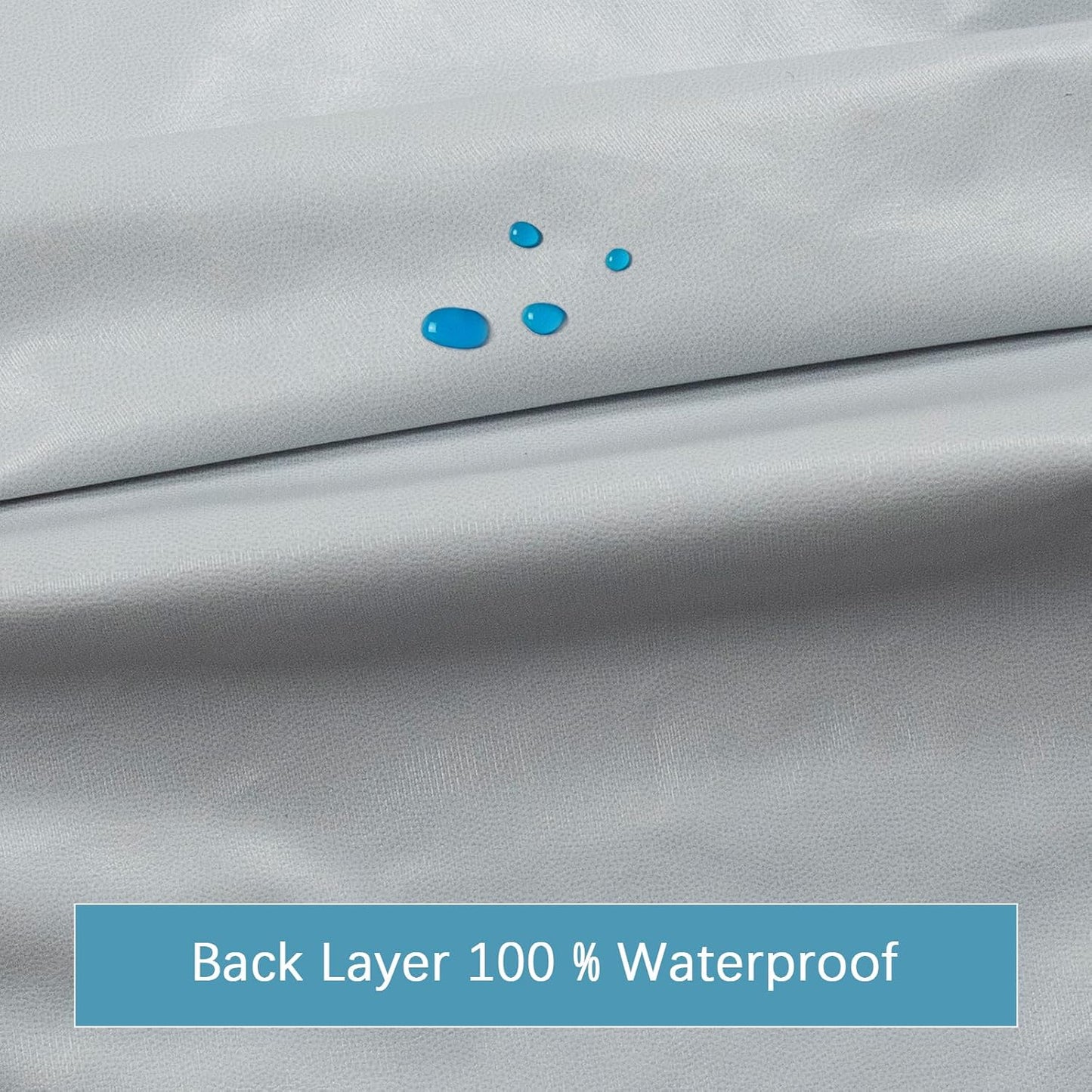 2 Pack Twin Mattress Protector Waterproof, Noiseless & Soft Coverage Mattress Fitted Sheet Twin with Deep Pocket up to 14", Super Breathable & Easy Wash Twin Size Mattress Protector