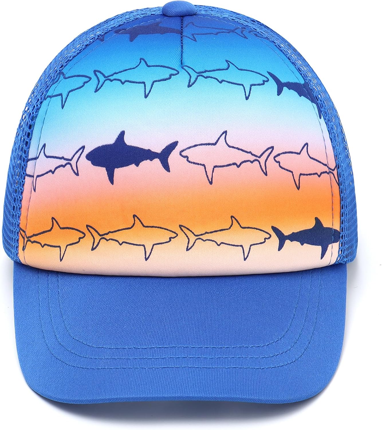 Duoyeree Toddler Baseball Cap Baby Cap Sun hat Print Dinosaur Pattern and Solid Color hat Kids boy Girl Age 0-8t