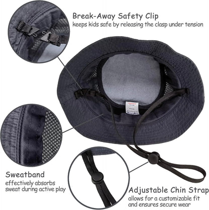 Keepersheep Baby Baseball Cap Infant Sun Hat, Cotton Knit with Soft Brim, Adjustable Soft Newborn Toddler Cap