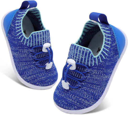 FEETCITY Baby Shoes Boys Girls First Walking Shoes Lightweight Infant Sneakers Slip On Shoe