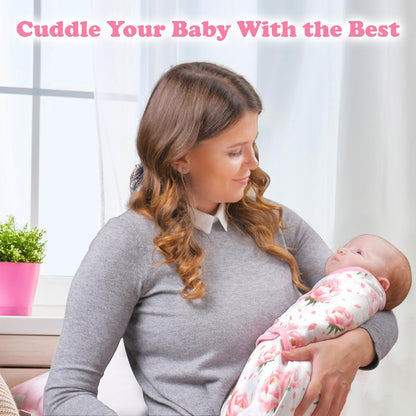 Bublo Baby Organic Preemie Swaddles 4-7 lbs - 3-Pack Premature Babies Swaddle Sleep Sack