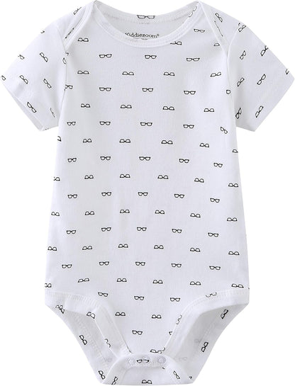 Baby Layette Set Baby Boys' 9-Piece Bodysuits Pants Set Toddler Girl Boy Unisex Baby Gift Sets