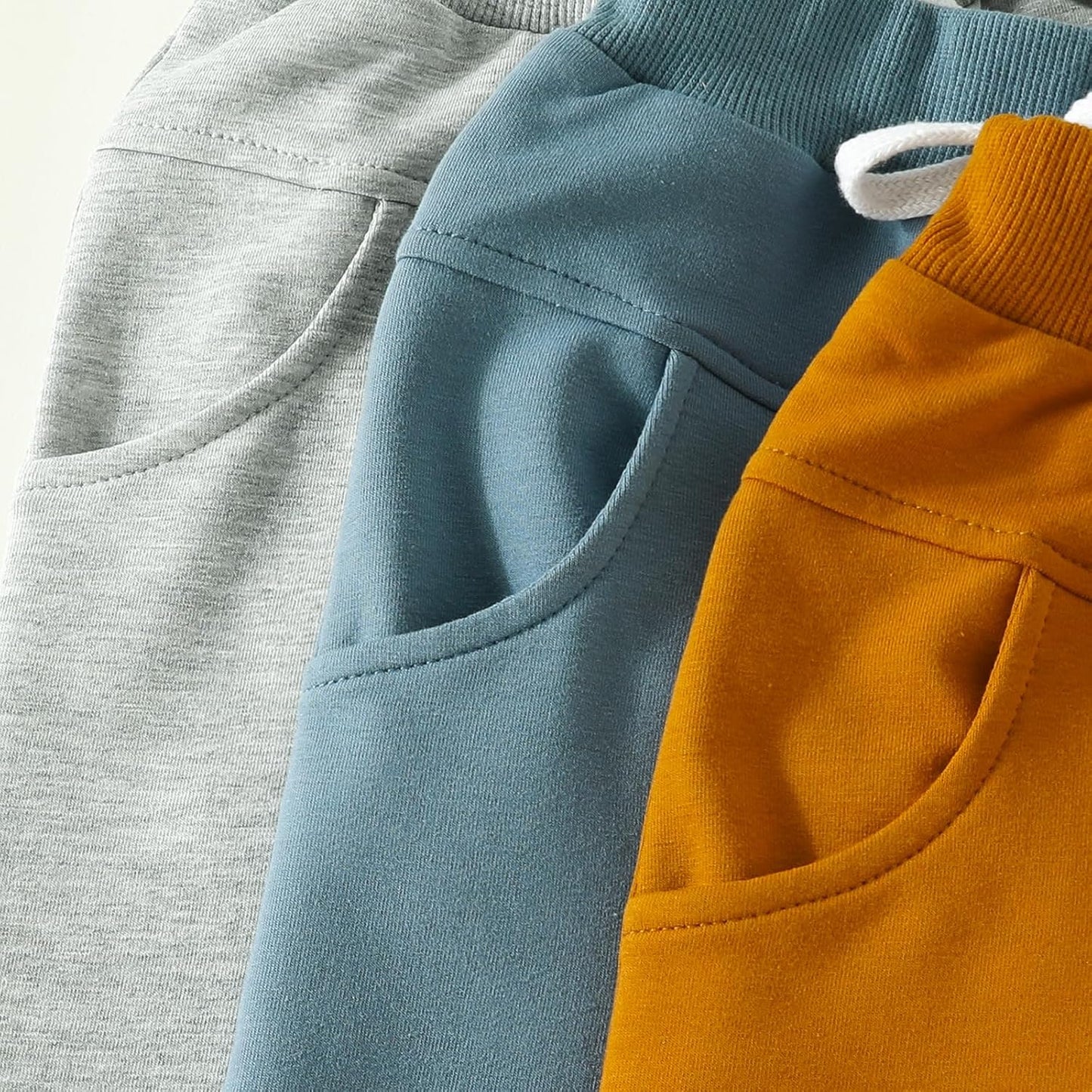 Baby Pants Toddler Infant Newborn Baby Boy Girl Sweatpants Long Joggers Pants Unisex Boy 's Clothing 3 Pack