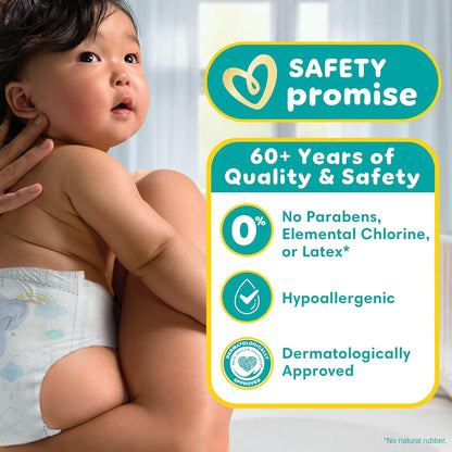 Pampers Baby Diapers - Swaddlers - Size 4, 120 Count, Ultra Absorbent Disposable Infant Diaper