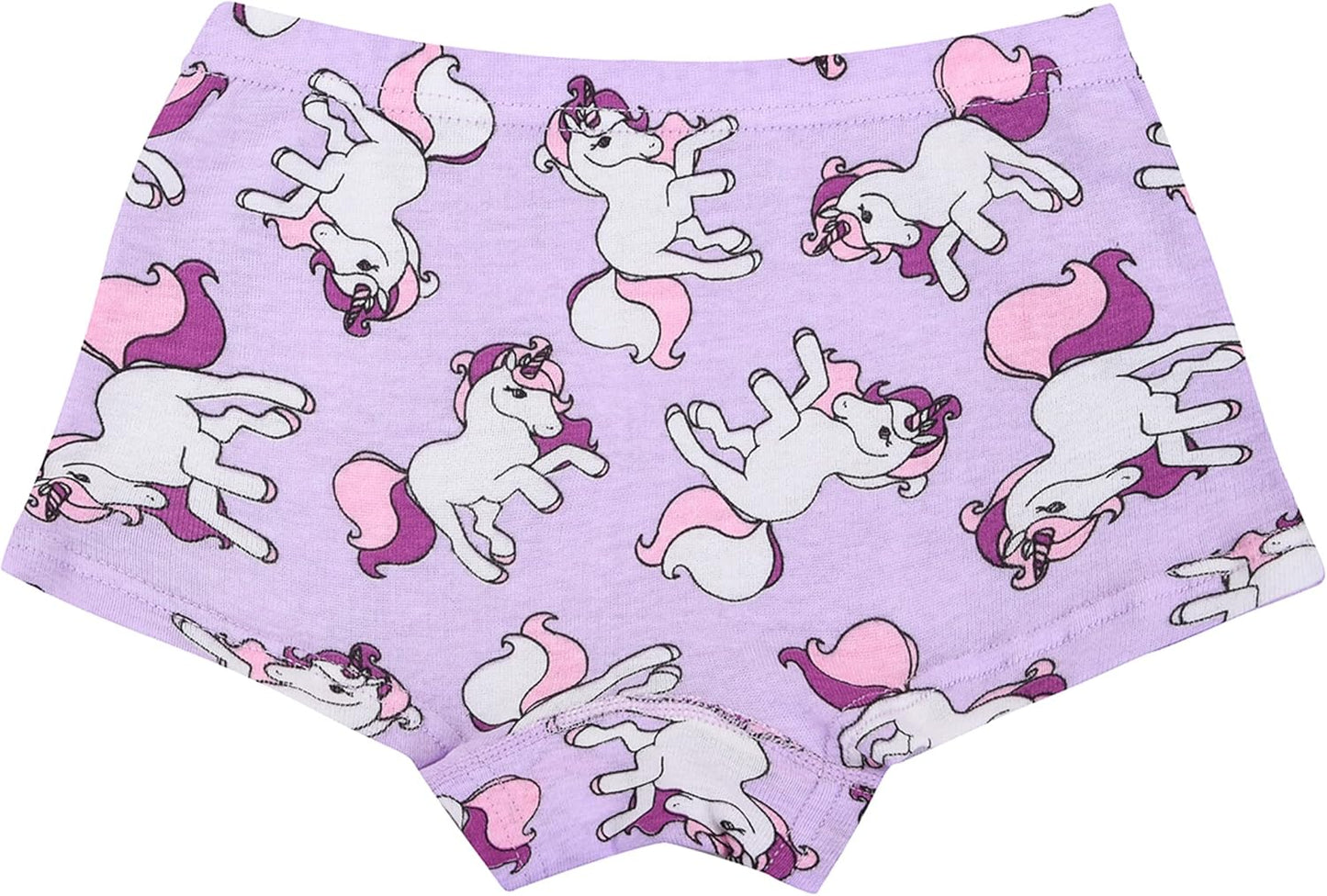 Cczmfeas Girls Hipster Cotton Underwear Boyshort Panties 6 Pack