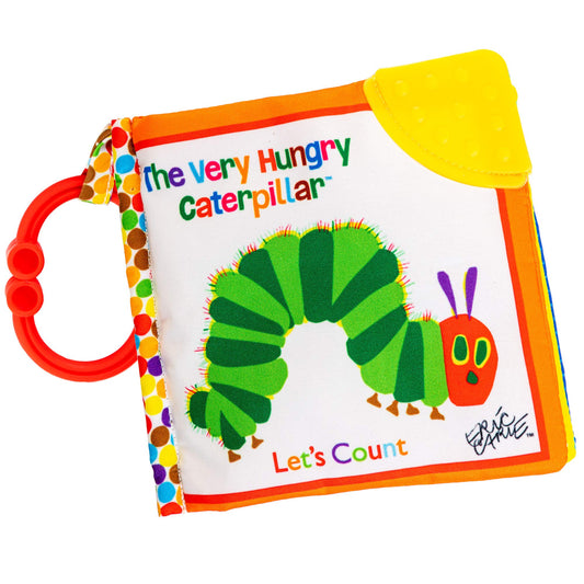 Let's Count Soft Book - World of Eric Carle the Very Hungry Caterpillar Baby on the Go Clip
