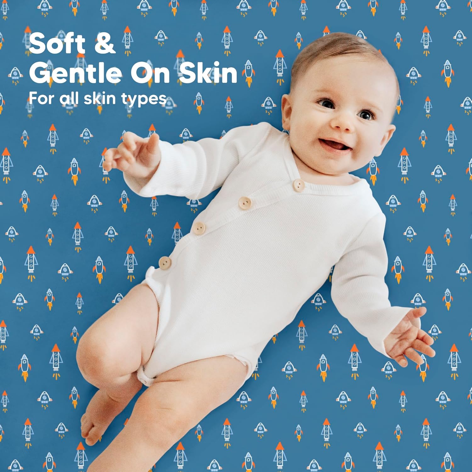 2-Pack Mini Crib Sheets Fitted - 38x26 Pack N Play Sheets for Pack and Play Mattress, Organic