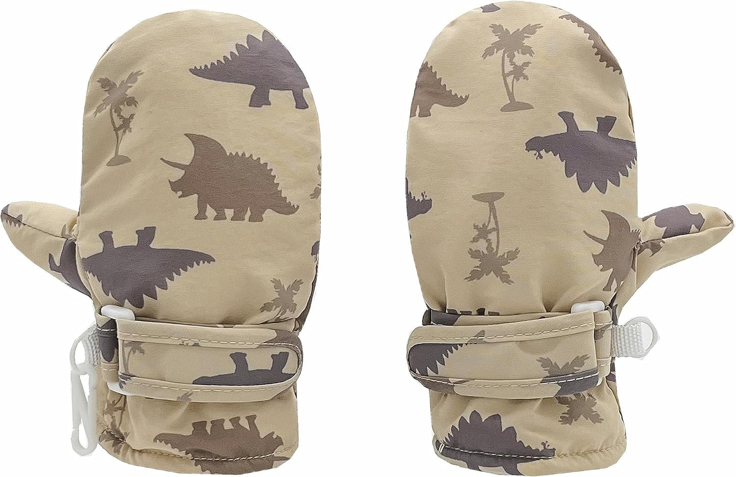 Toddler Gloves Kids Mittens Winter Warm Lined Fleece Gloves Waterproof Snow Baby Mitten for Boys Girls