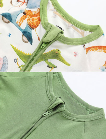 Baby Viscose from Bamboo Footless Pajamas Boys Girls Zippy Pjs Sleep 'N Play Romper - 0-24 Months