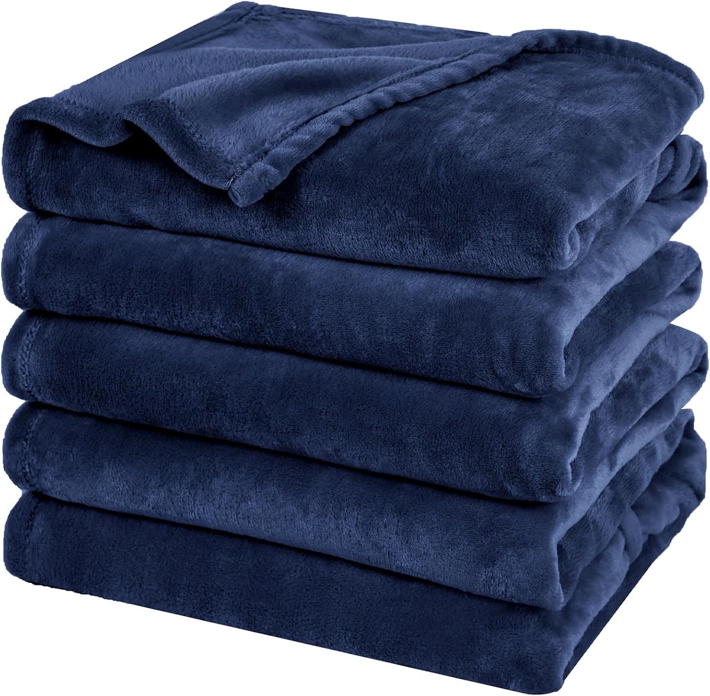 PHF Oversized King Fleece Blanket 120"x120", No Shed No Pilling Big Soft Blanket, Extra Large 10'x