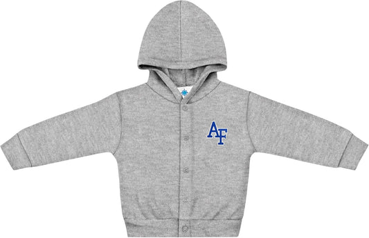 Creative Knitwear College Baby Snap Hooded Jacket - Team Logo, Multiple Colors, for Boys & Girls, (0-24 Months)