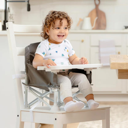 Regalo My Chair 2-in-1 Portable Travel Booster Seat & Activity Chair, Bonus Kit Includes, Oversized