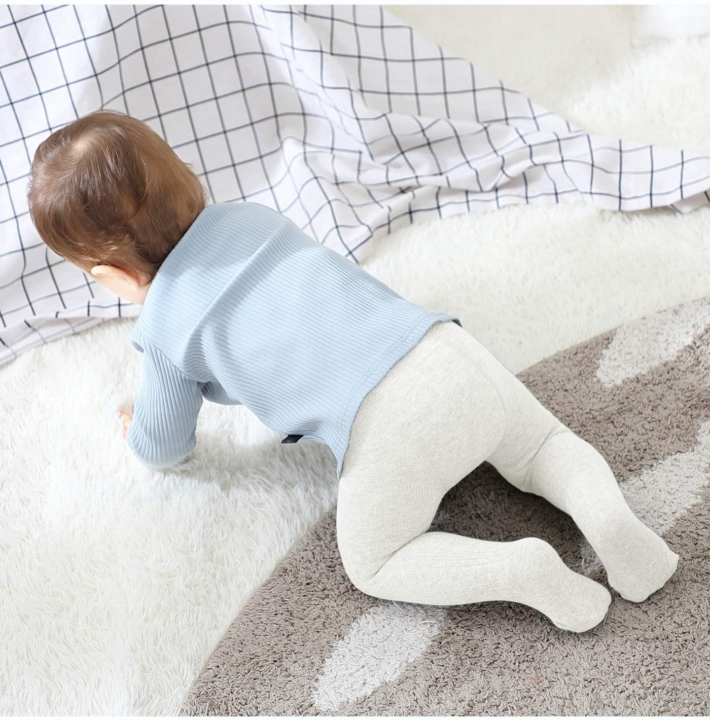 American Trends Baby Tights Non Slip Skid Baby Girl Tight Toddler Stocking Pants Cable Knit Infant