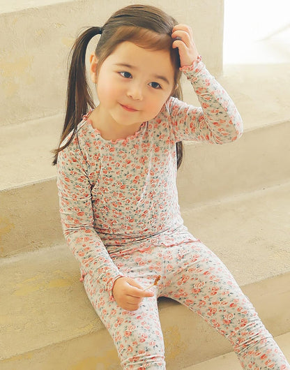 VAENAIT BABY 6M-12Y Kids Unisex Girls & Boys Soft Comfy Modal Tencel Sleepwear Pajamas 2pcs or 4pcs Set