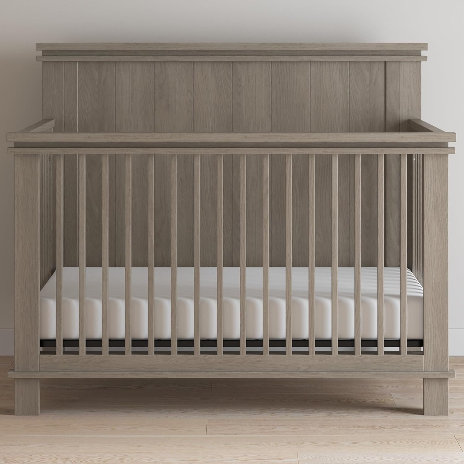 Child Craft Denman 4-in-1 Convertible Crib, Baby Crib Converts to Day Bed, Toddler Bed and Full