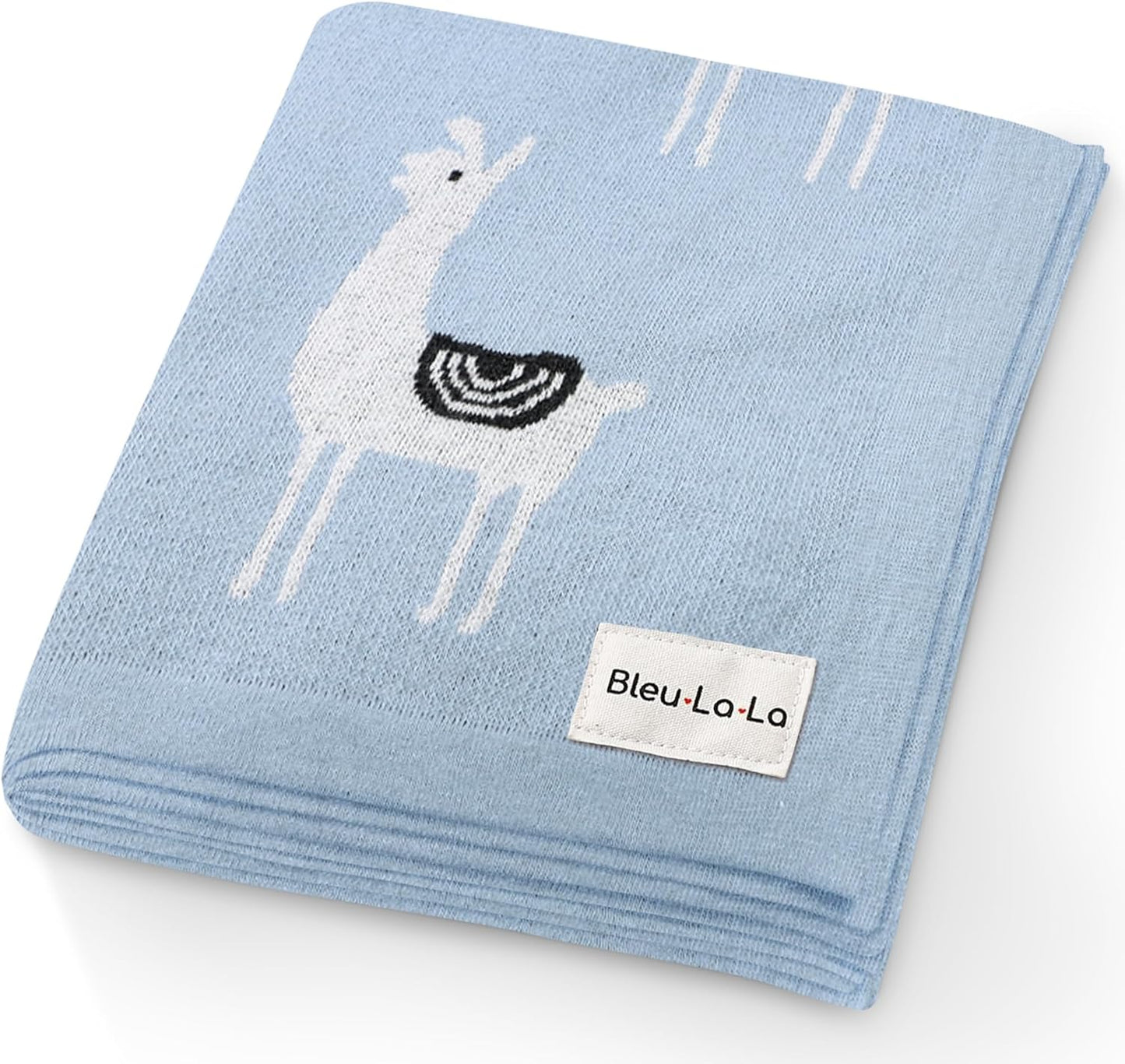 Baby Receiving Swaddle Stroller Blanket - 100% Fine Loomed Cotton Cozy Cuddle Crib Stroller Unisex