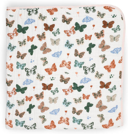 Little Unicorn Original Premium Cotton Quilt | Multi-Layered & Extra-Soft Muslin Fabric |for Babies