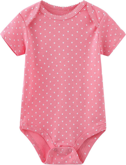 Baby Bodysuit and Pant Set 10-pcs Cotton Soft Newborn Boy Girl Clothes Outfits