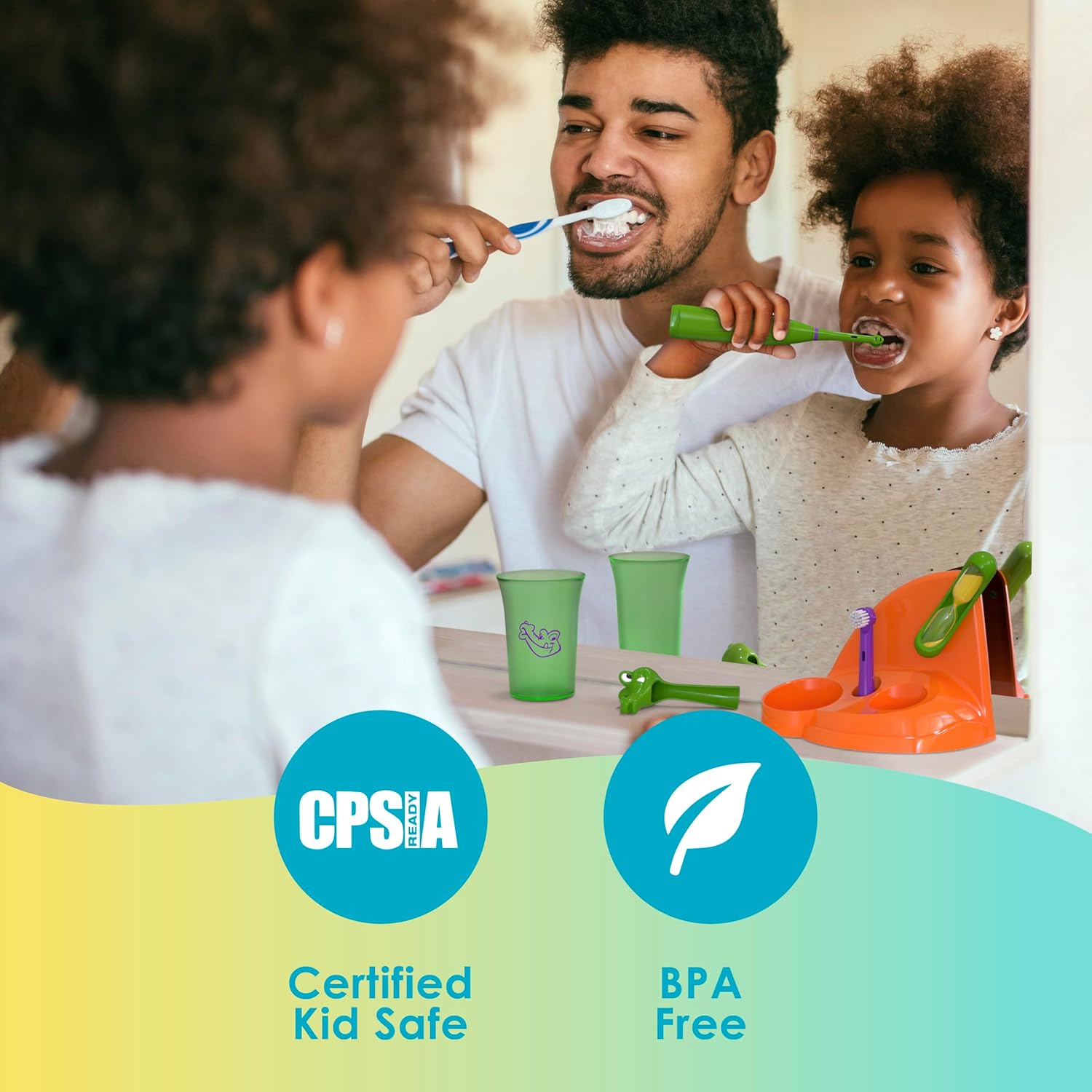 Brusheez Kids’ Electric Toothbrush Set - Safe & Effective for Ages 3+ - Parent Tested & Approved