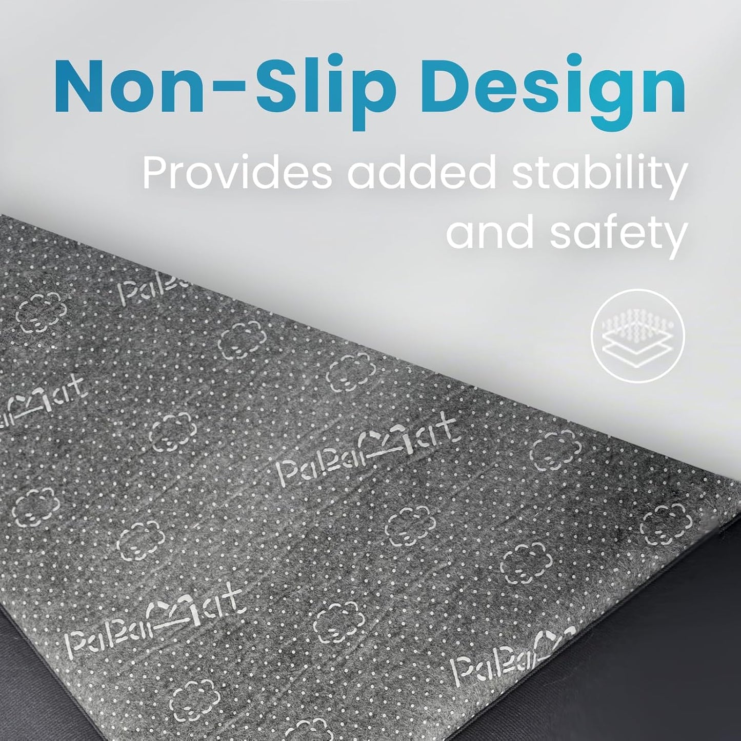 1.3" Thick Baby Play Mat,Ultra Soft Elasti-Foam 50×50 Playpen Mat for Tummy Time,Water-Repellent Coral Fleece Nursery Rug for Infants,Toddlers,Kids,Non-Slip Safe for Crawling(Emerald)