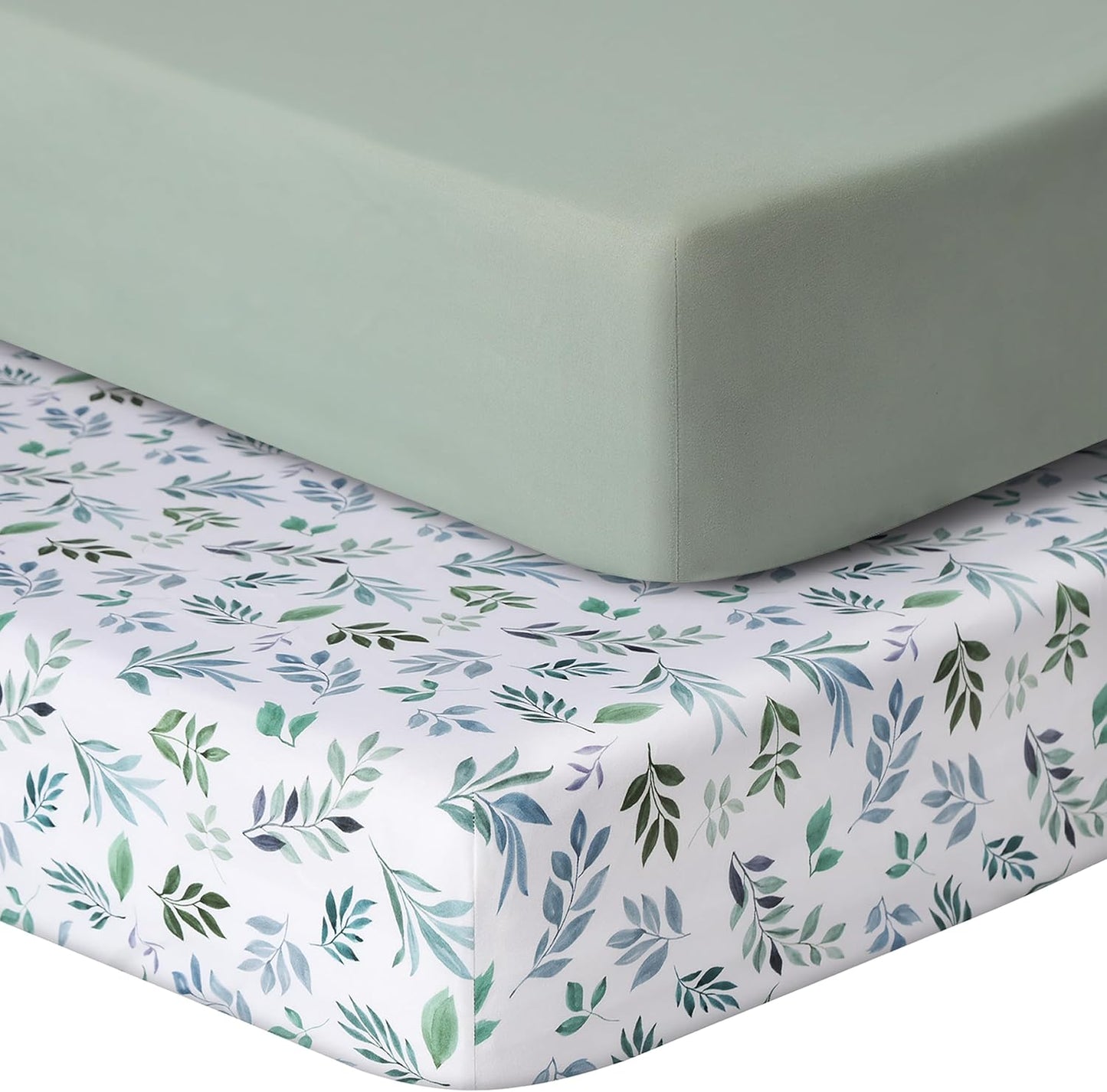 Pack and Play Sheets Fitted, 2 Pack Pack n Play Sheets for Graco Pack n Play Mattress, Unisex